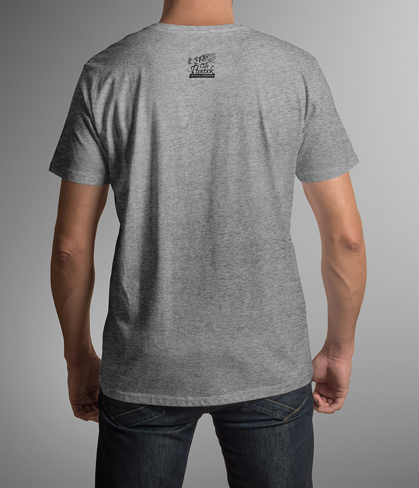 grey tshirt men