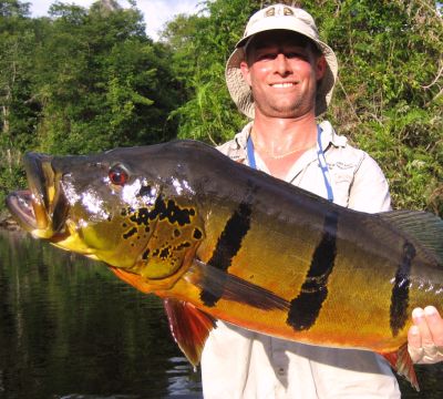 Peacock Bass jigs - Red Yellow - Hair jig musky pike lure Brazil fishing