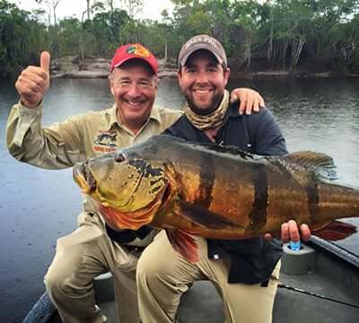 Amazon Peacock bass Fishing